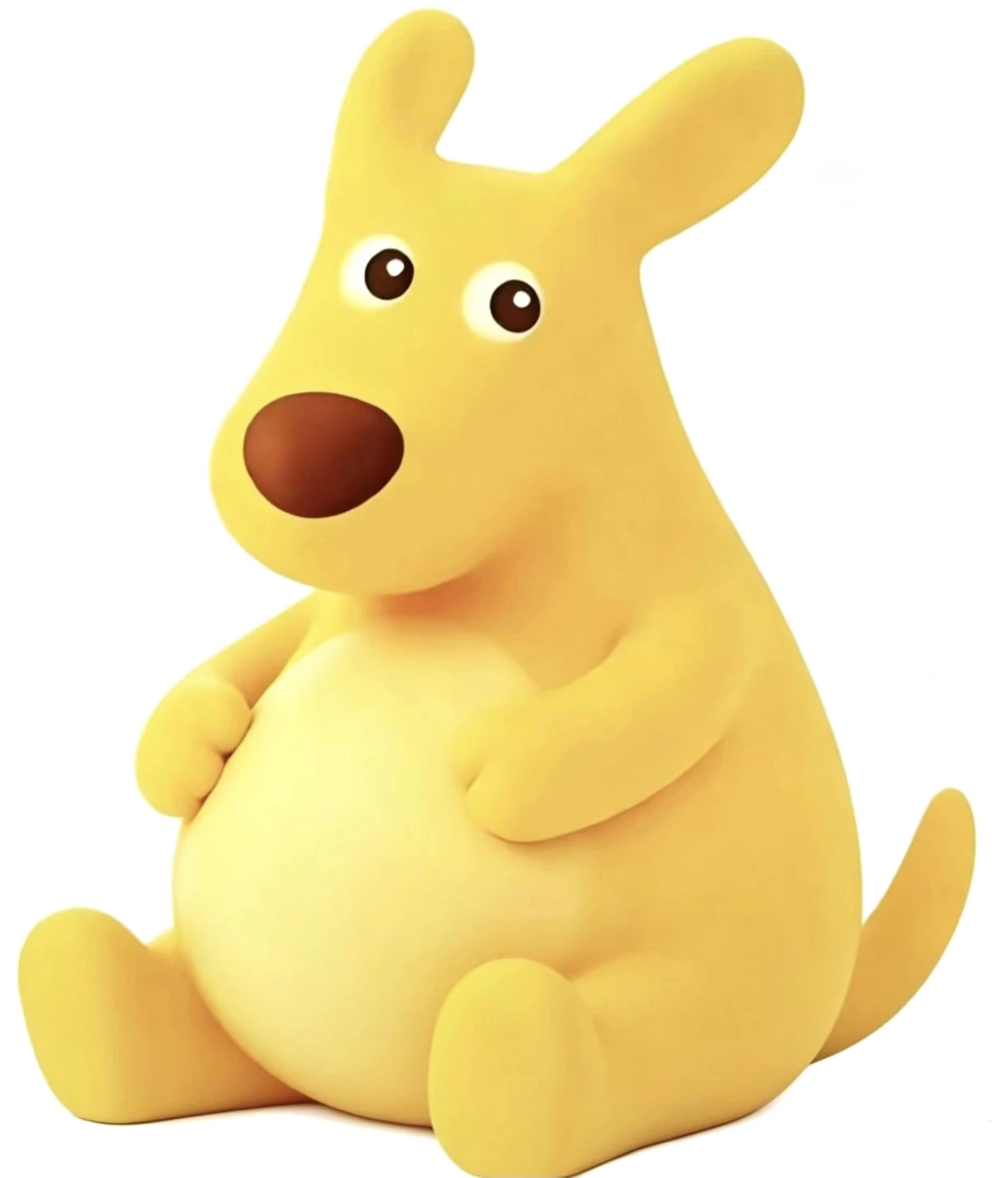 黄色袋鼠